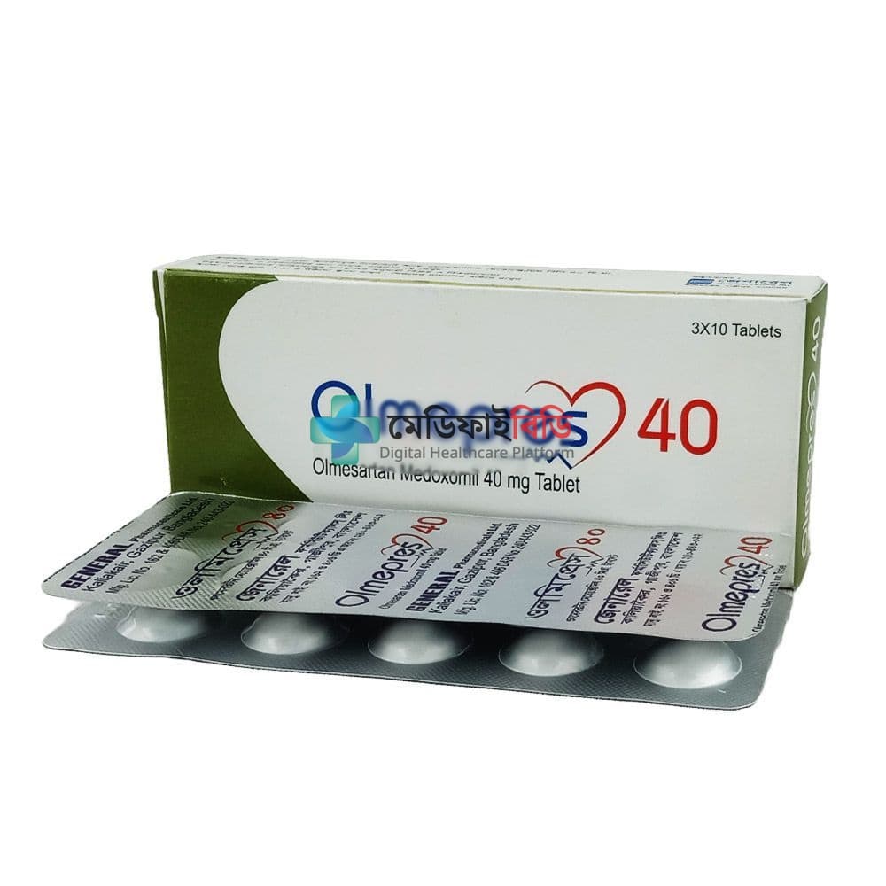 Olmepres 40 40mg — Olmesartan Medoxomil