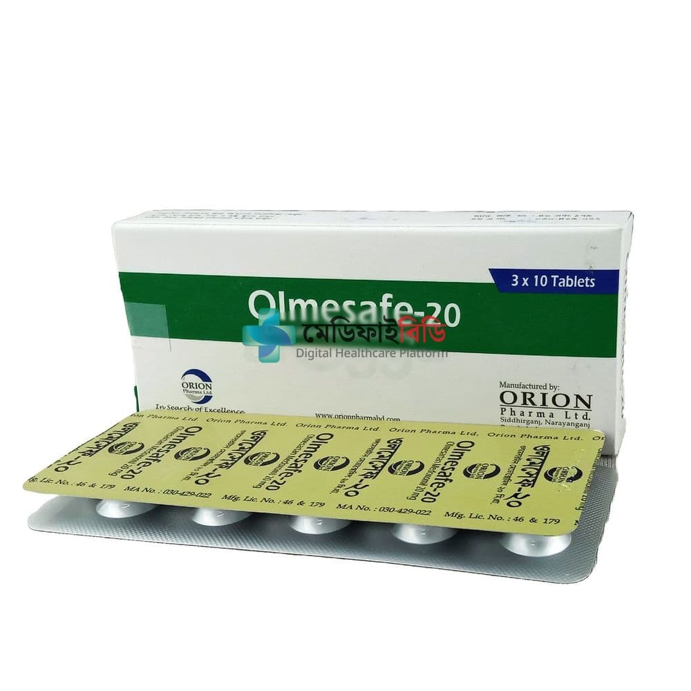 Olmesafe 20 20mg — Olmesartan Medoxomil
