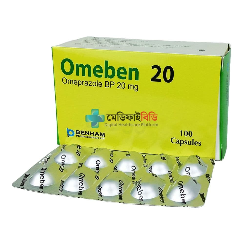 Omeben 20 20mg — Omeprazole