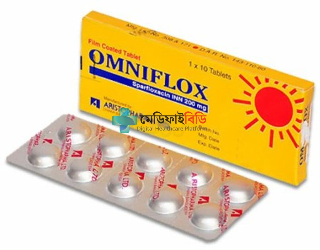 Omniflox 200 200mg — Sparfloxacin
