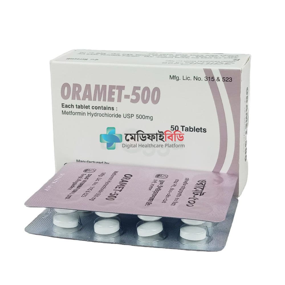 Oramet 500 500mg — Metformin Hydrochloride