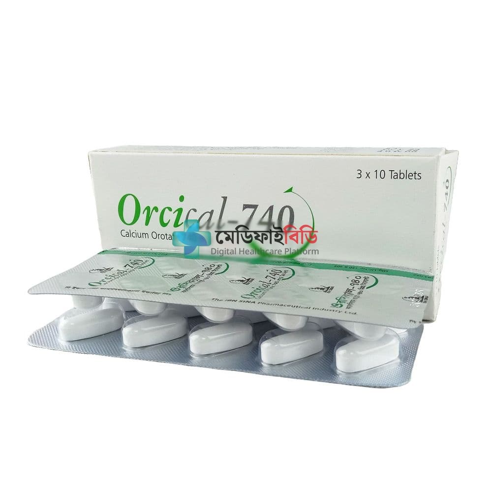 Orcical 740 740mg — Calcium Orotate