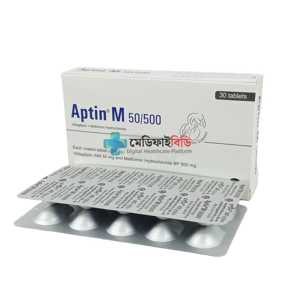 Aptin M 500 500mg+50mg