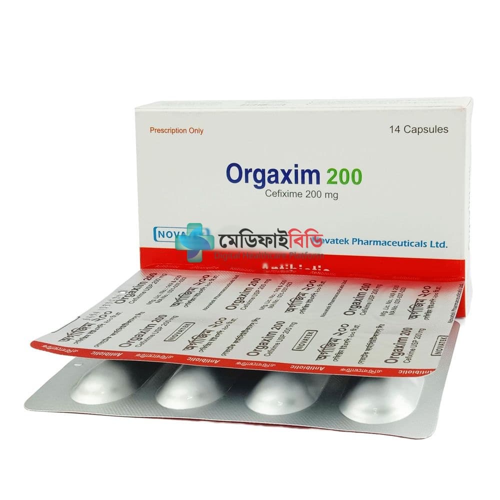 Orgaxim 200 200mg — Cefixime