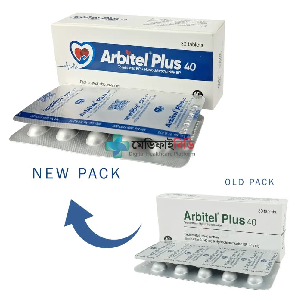 Arbitel Plus 40 12.5mg+40mg