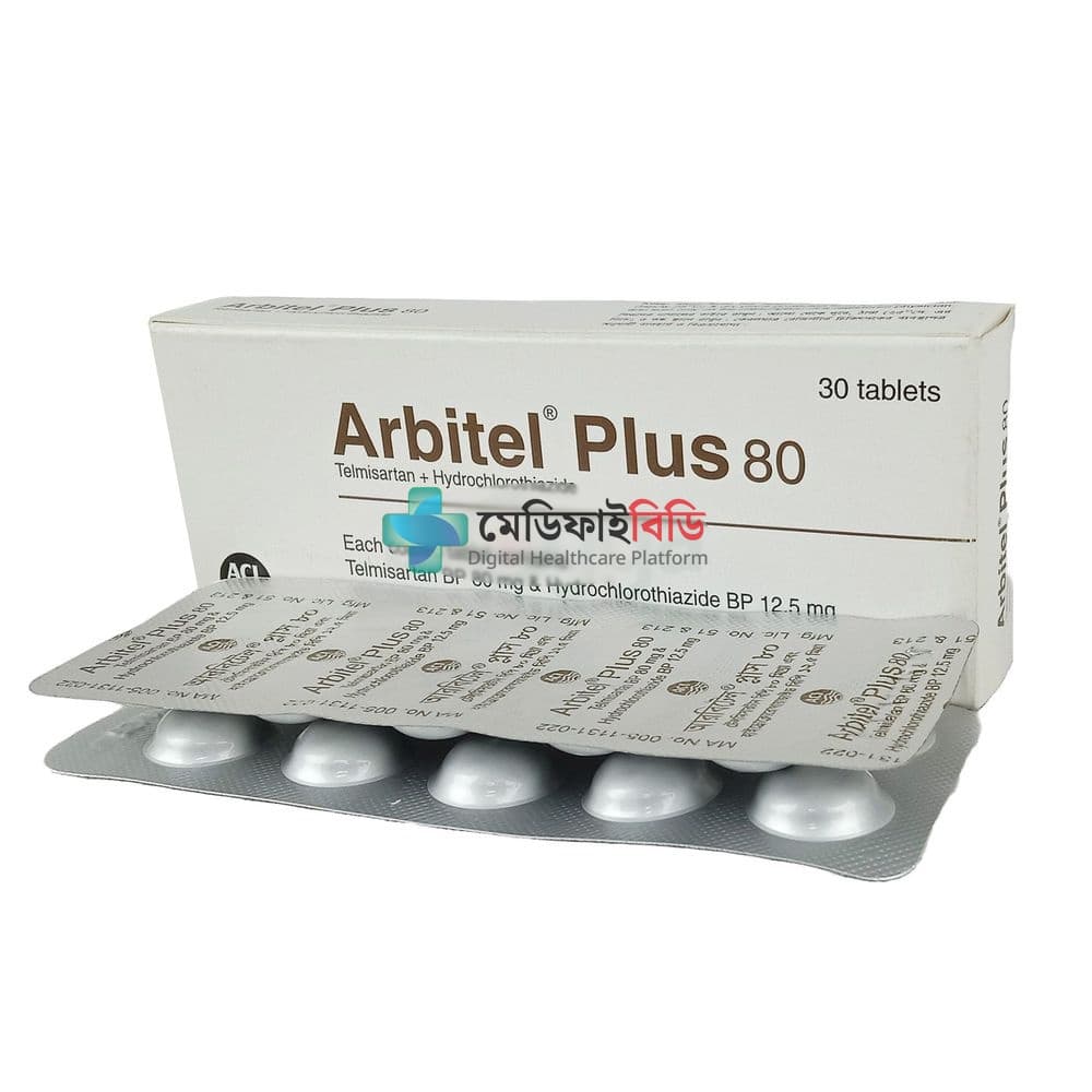 Arbitel Plus 80 12.5mg+80mg