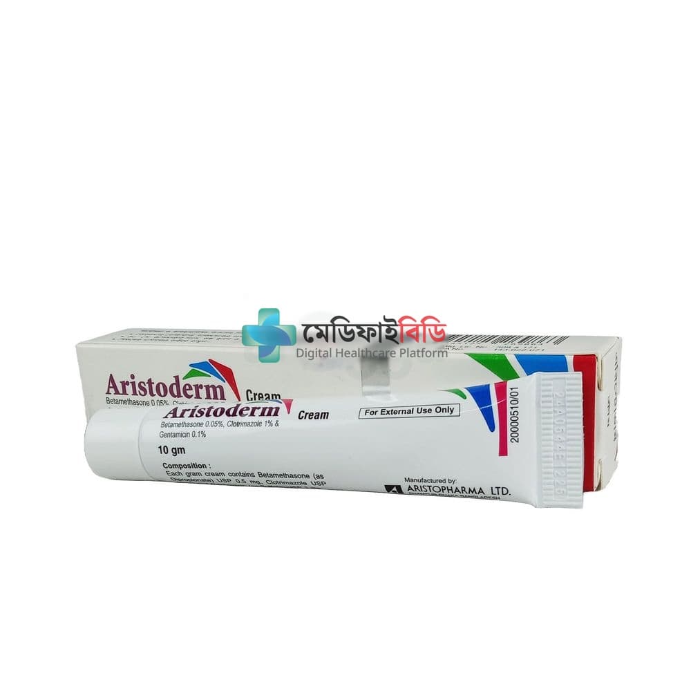 Aristoderm 50mg+1gm+100mg/100gm