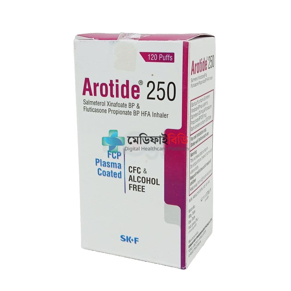 Arotide 25/250 25mcg+250mcg