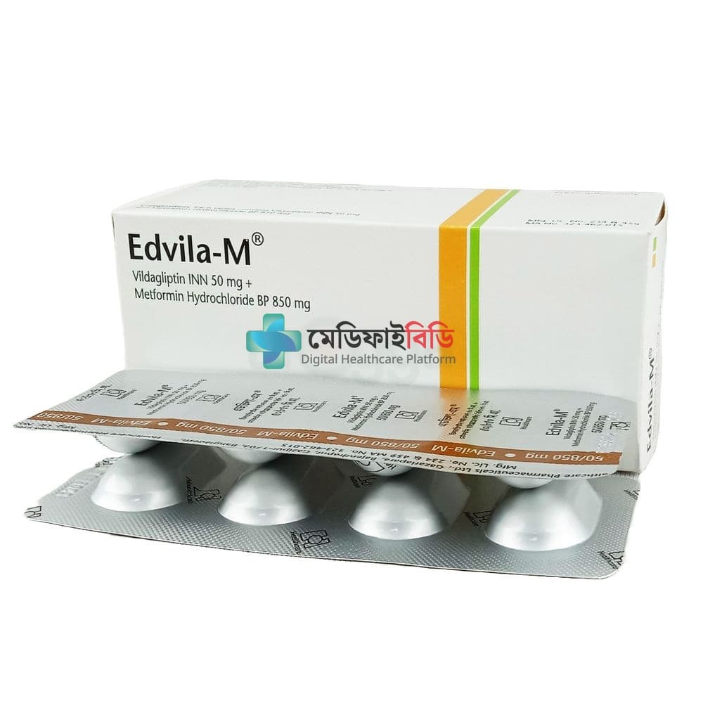 Edvila-M 850 850mg+50mg