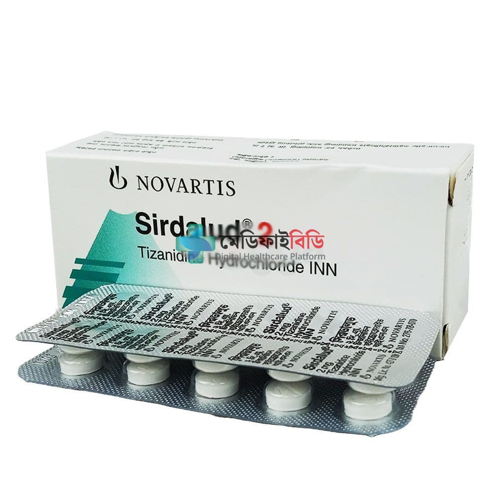 Sirdalud 2 2mg