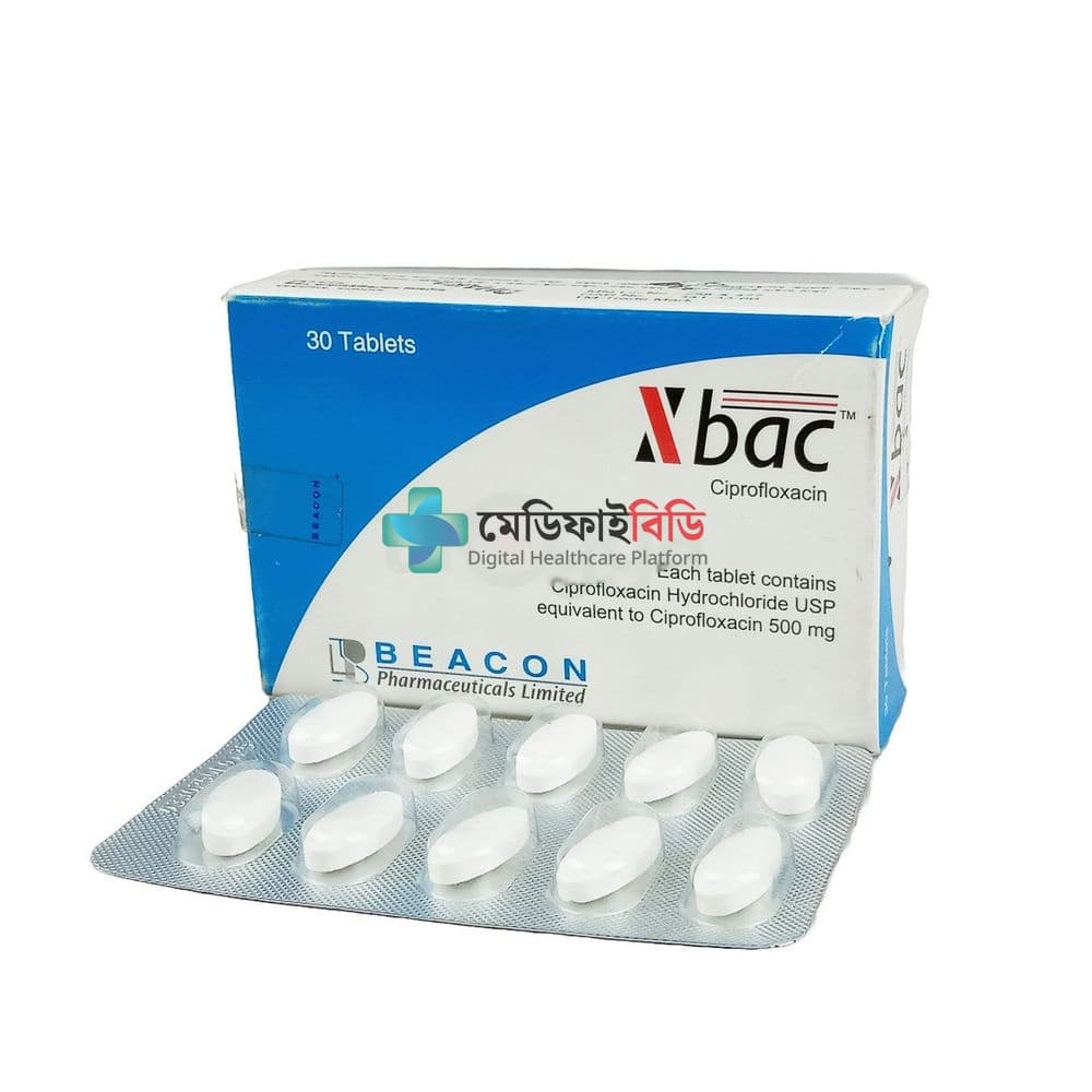 Xbac 500 500mg — Ciprofloxacin