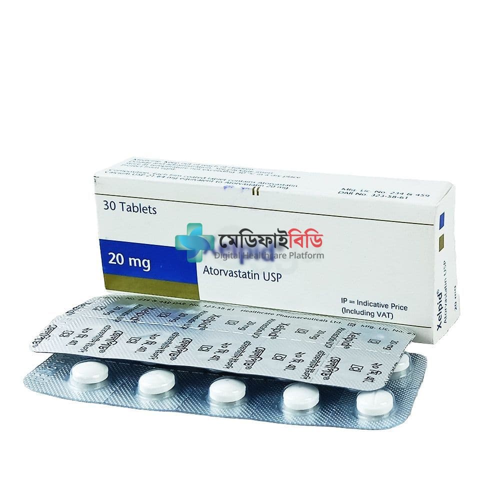 Xelpid 20 20mg — Atorvastatin
