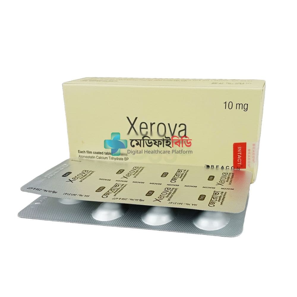 Xerova 10 10mg — Atorvastatin