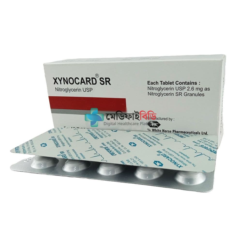 Xynocard SR 2.6mg — Glyceryl Trinitrate (nitroglycerine)