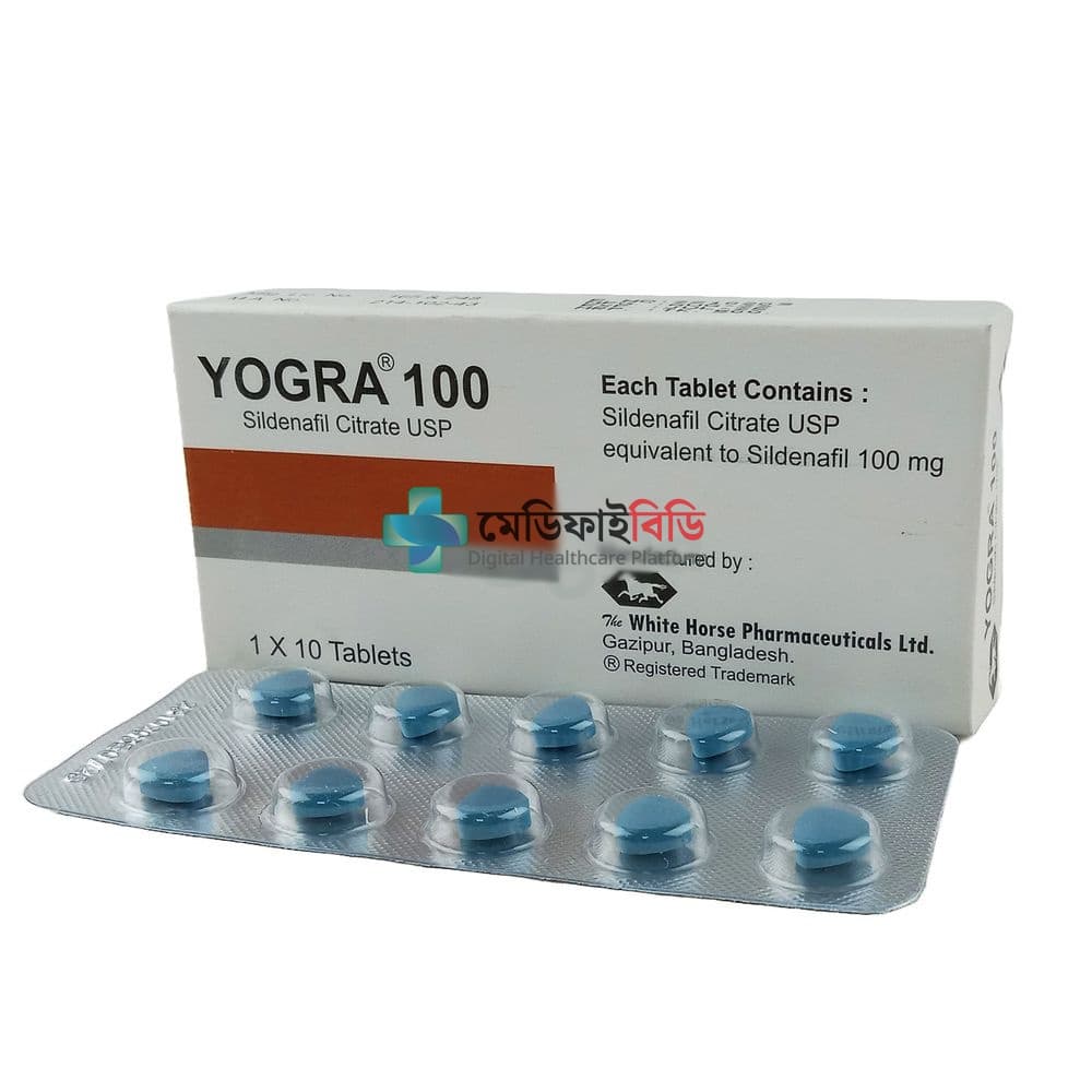 Yogra 100 100mg — Sildenafil