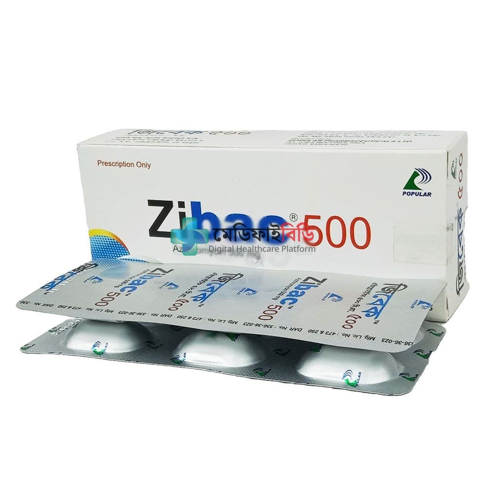 Zibac 500 500mg — Azithromycin