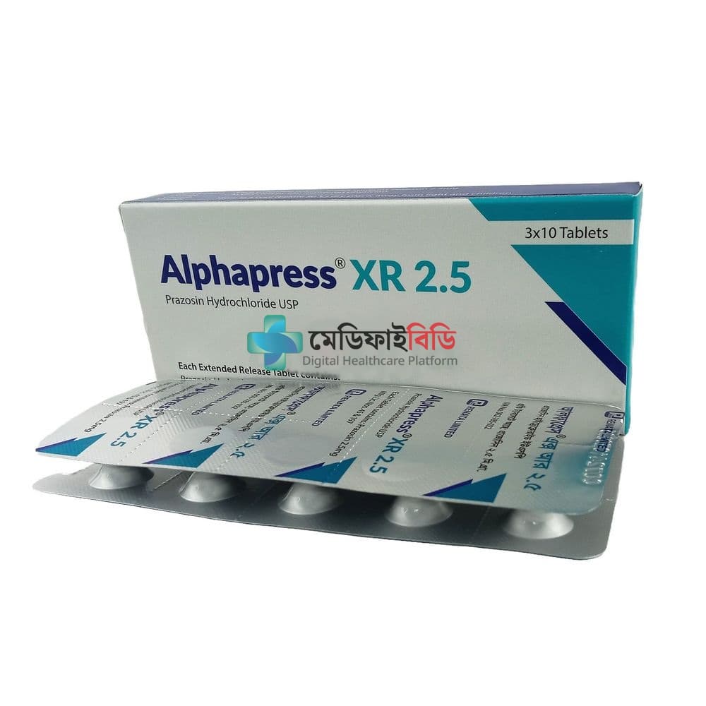 Alphapress XR 2.5 2.5mg