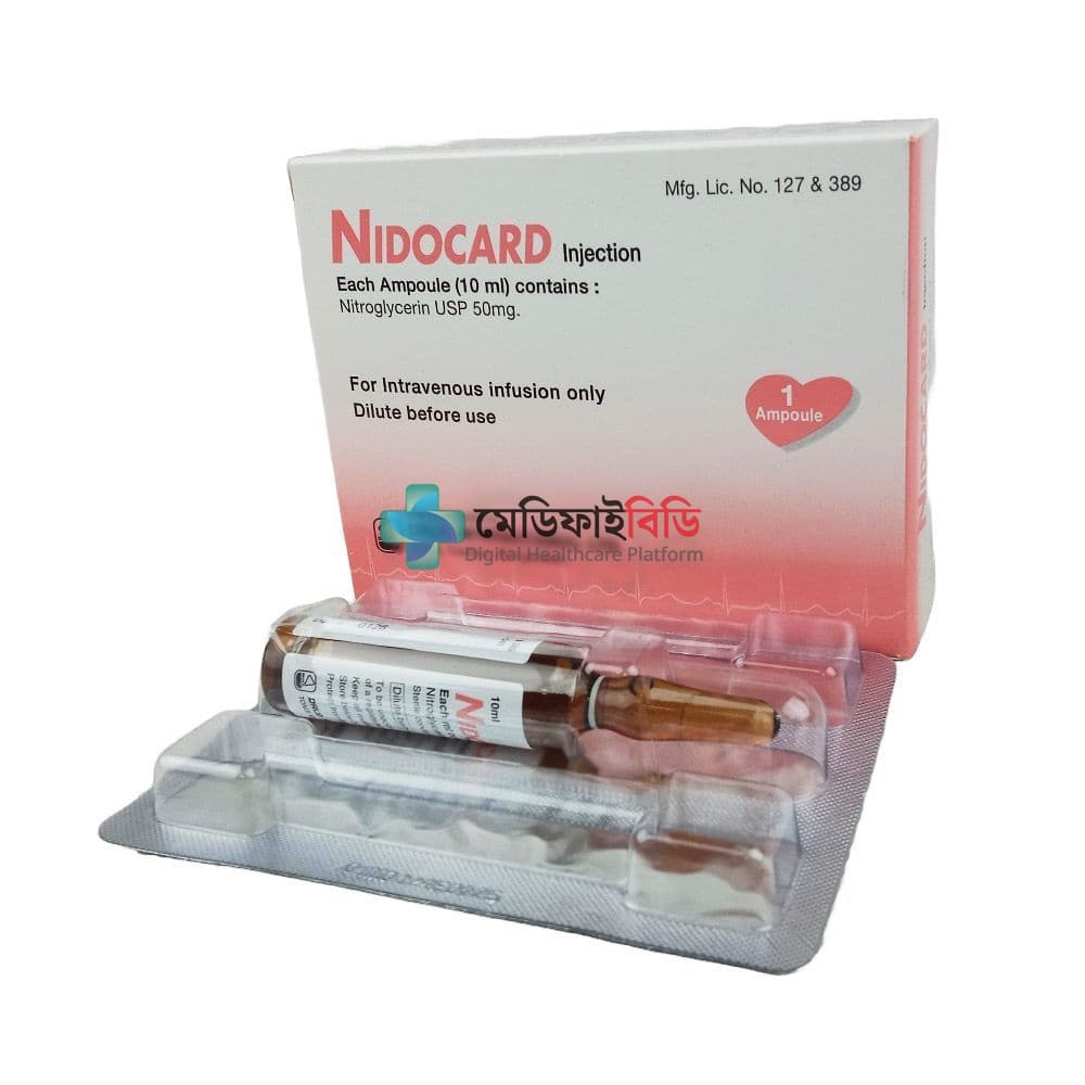 Nidocard 50mg/10ml