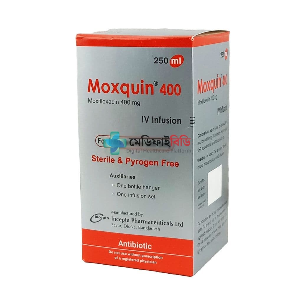 Moxquin 400 IV 0.16%
