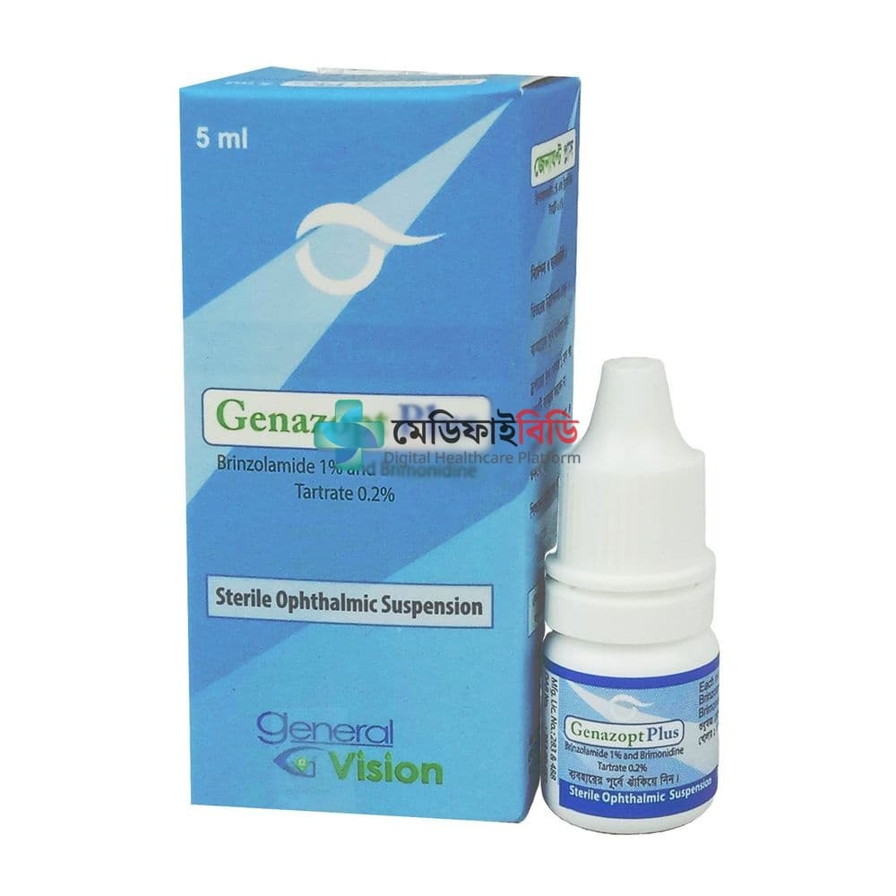 Genazopt Plus Eye Drop 1%+0.2%