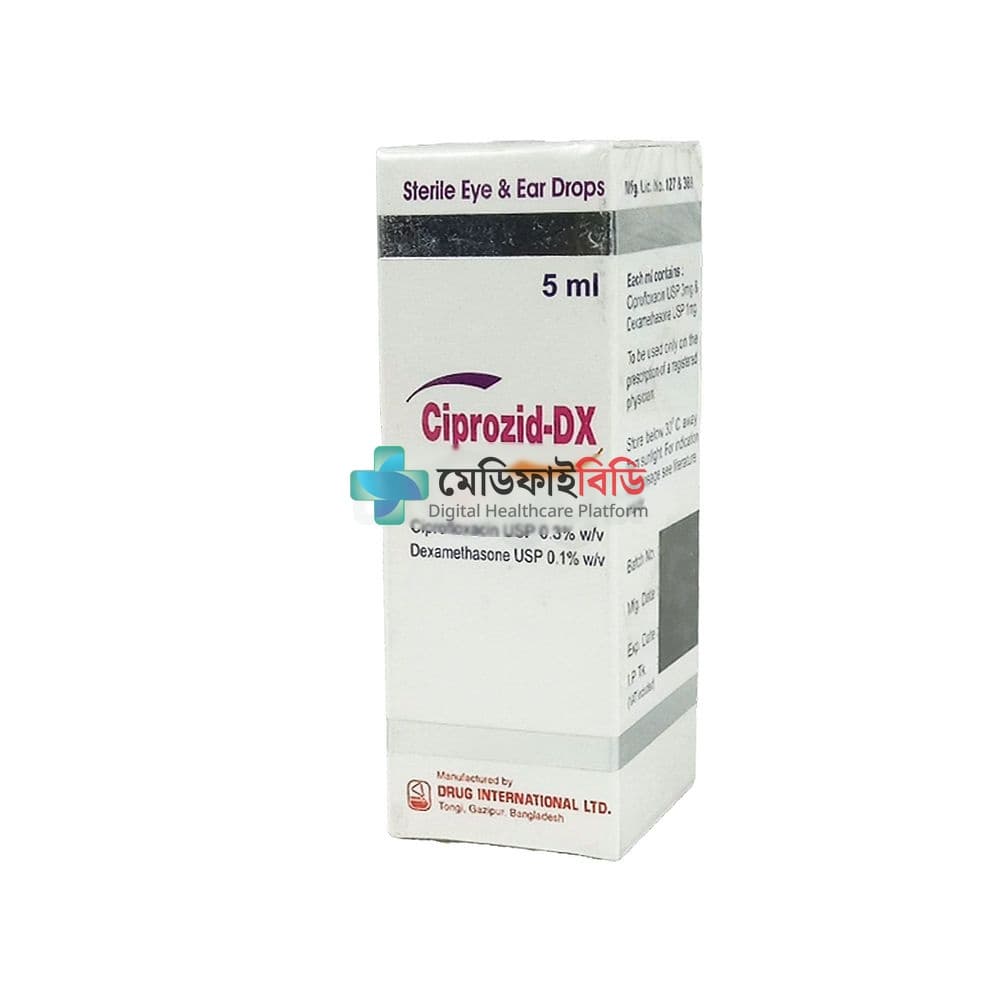 Ciprozid DX 0.3%+0.1%