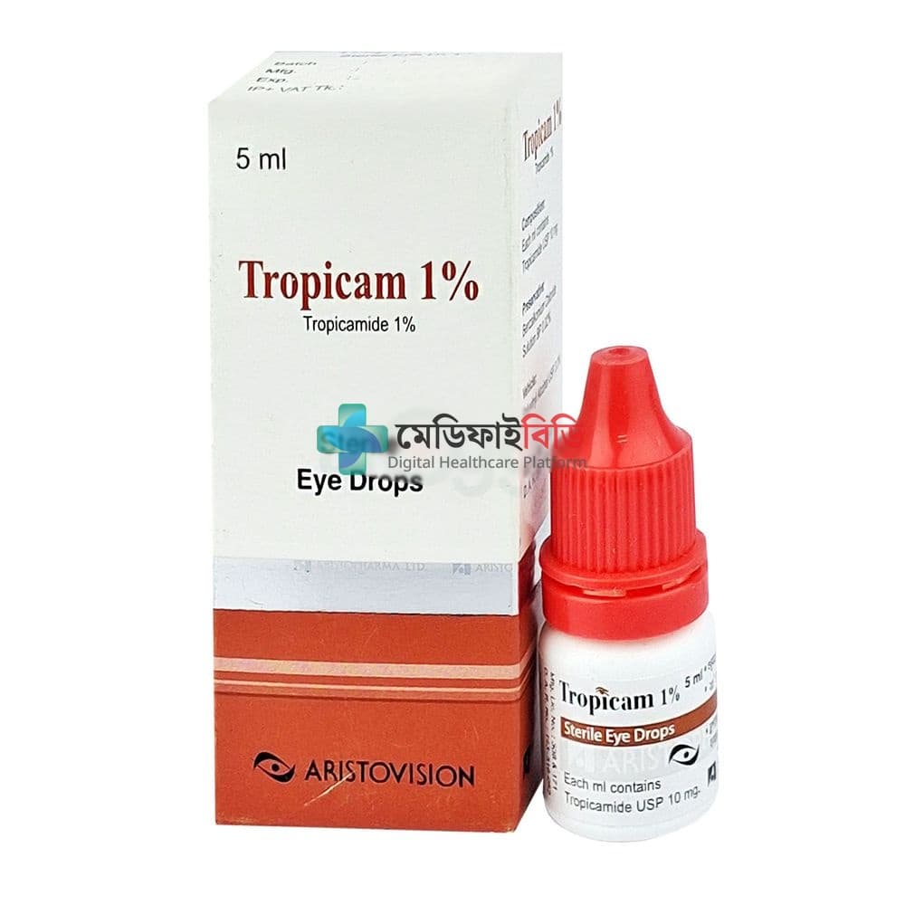 Tropicam 1% Eye Drop 1%