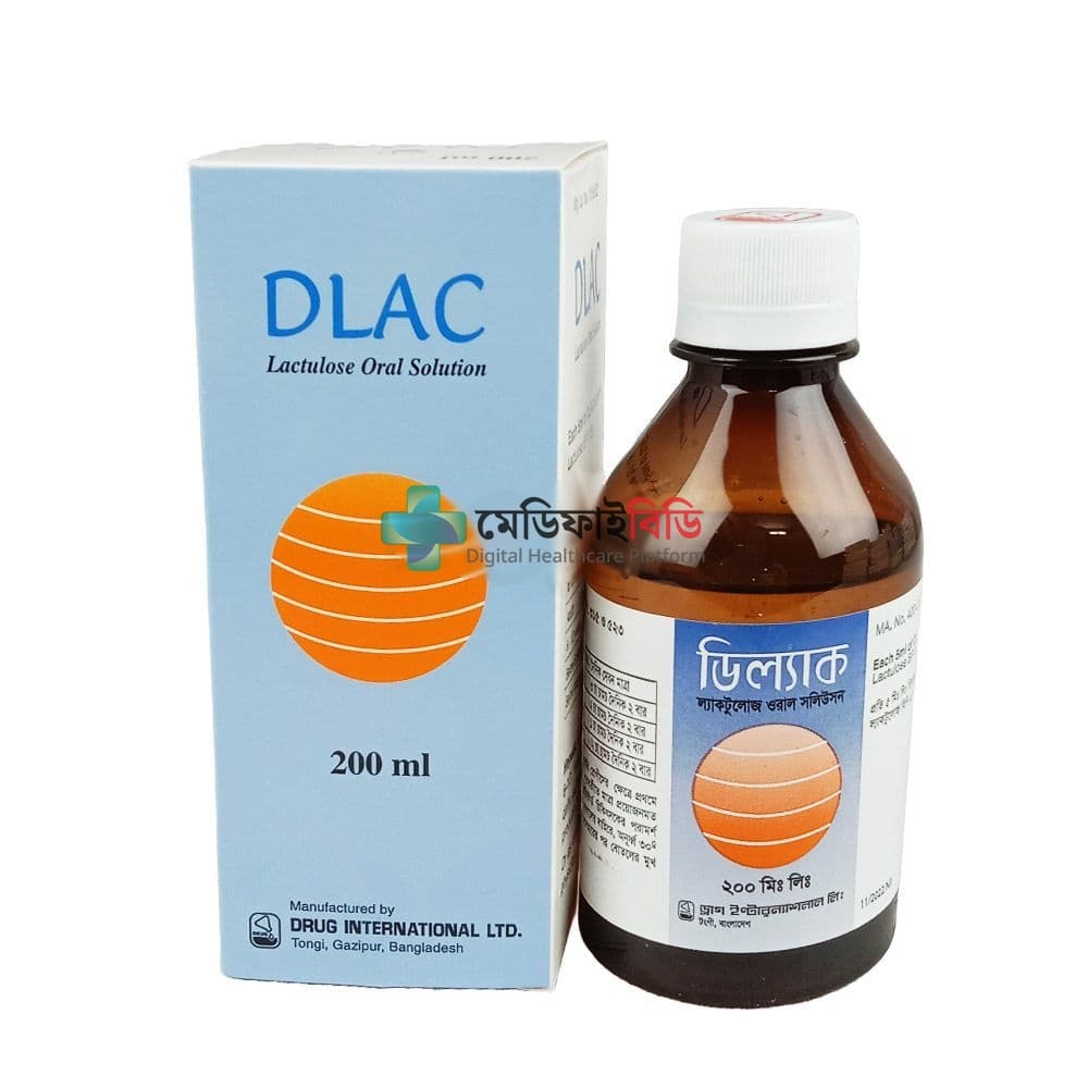 Dlac 200ml 3.35gm/5ml