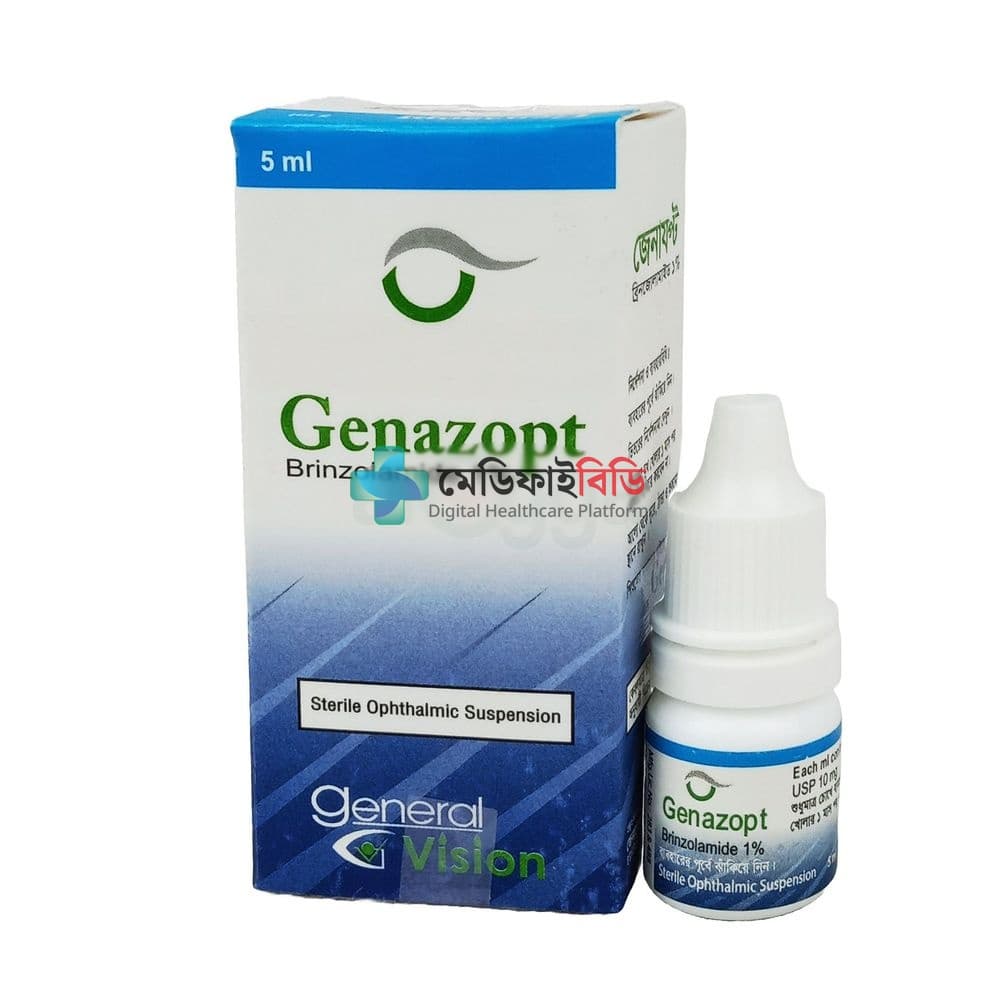 Genazopt Eye Drop 1%+0.5%