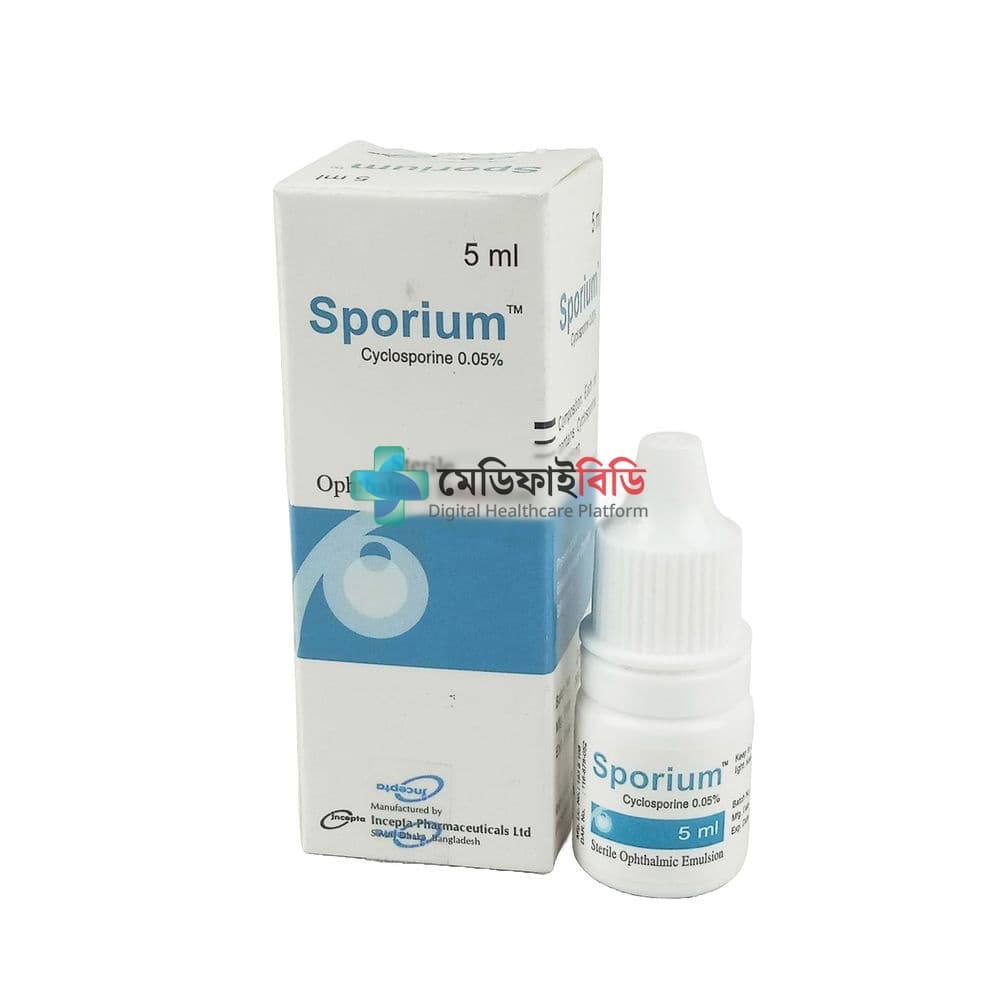 Sporium Eye Drop 0.05%
