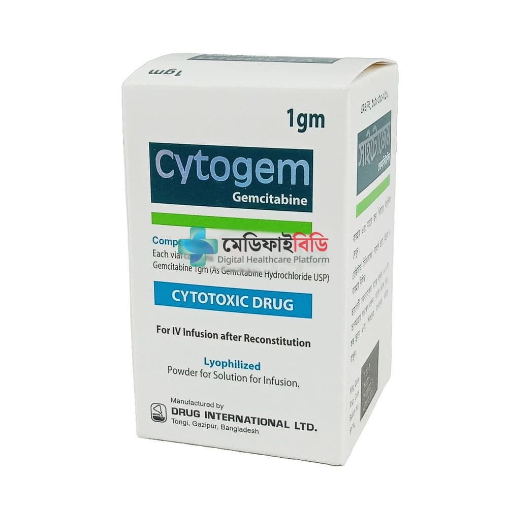 Cytogem Inj 1gm/vial