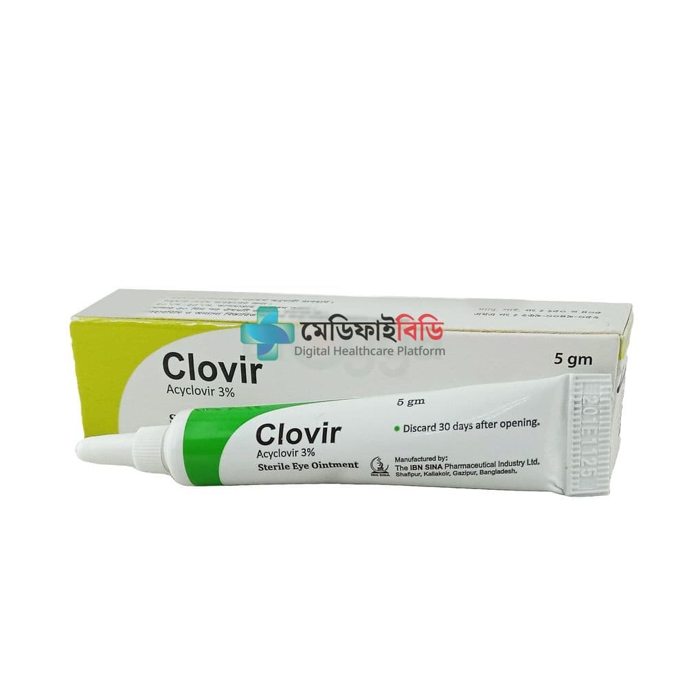 Clovir Ointment 3% — Acyclovir (Ophthalmic)