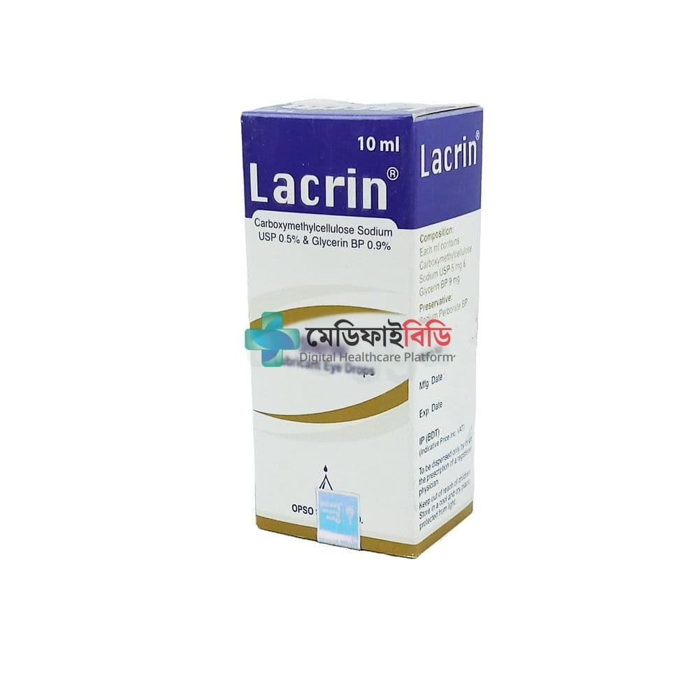 Lacrin Eye Drop 5mg+9mg/ml