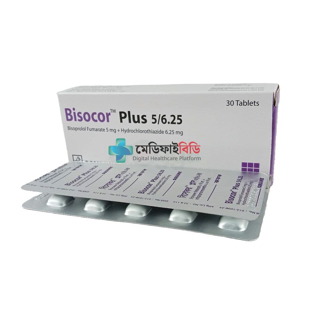 Bisocor Plus 5/6.25 5mg+6.25mg