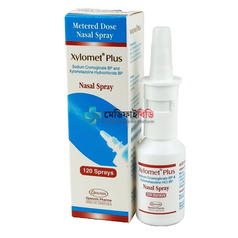 Xylomet Plus 2.6mg+0.0325mg/spray