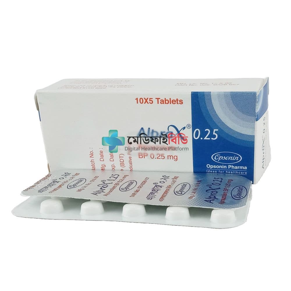 Alprax 0.25 0.25mg