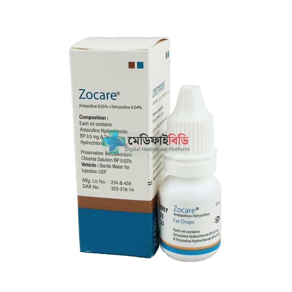 Zocare (0.5mg+0.4mg)/ml