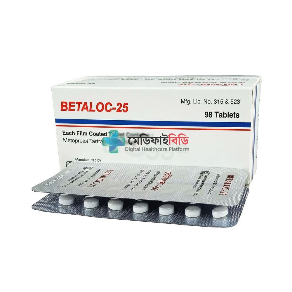 Betaloc 25 25mg