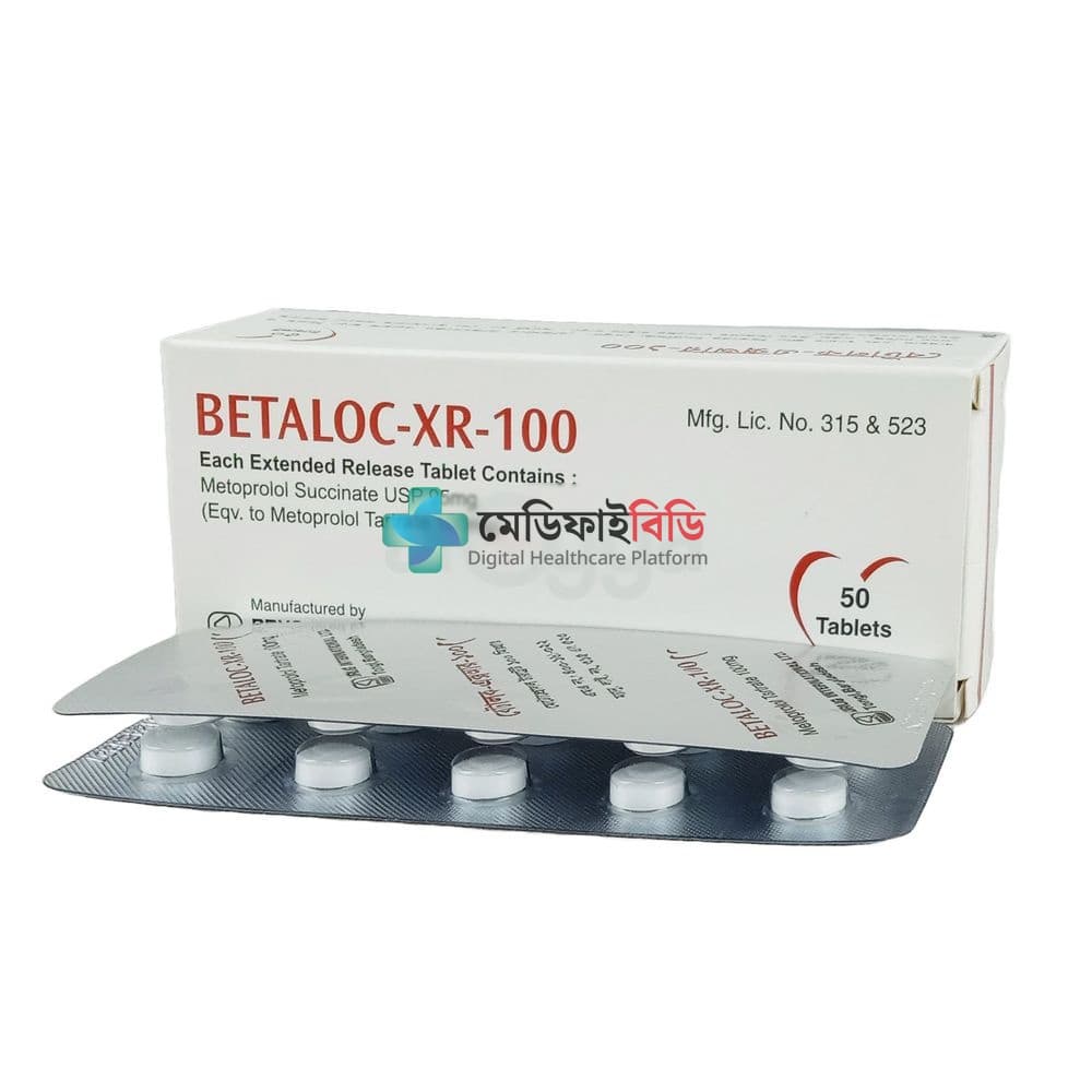 Betaloc XR 100 100mg
