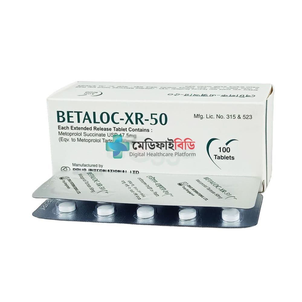 Betaloc XR 50 50mg