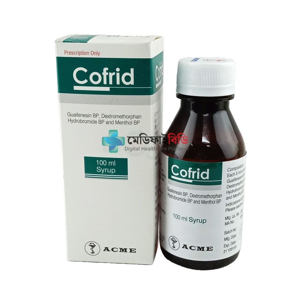 Cofrid 200mg+15mg+15mg/5ml