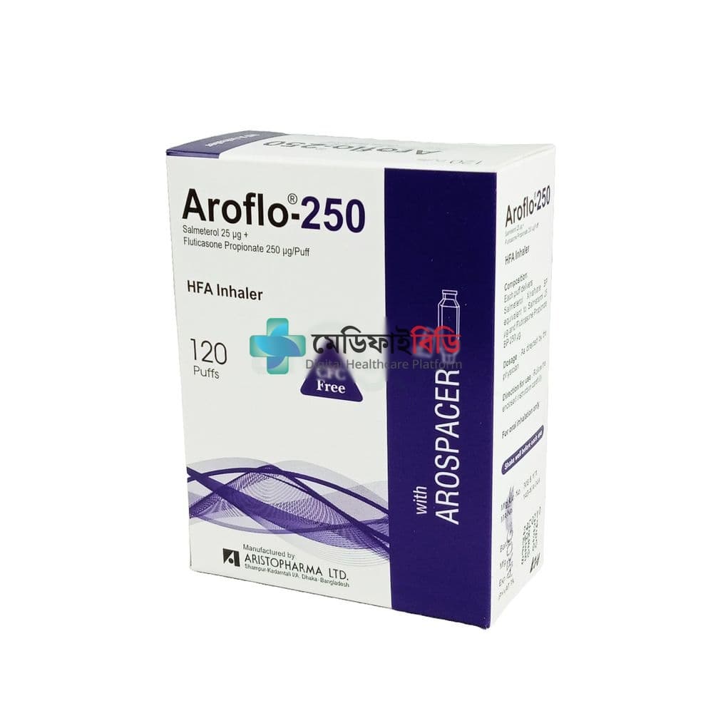 Aroflo 250 HFA 25mcg+250mcg
