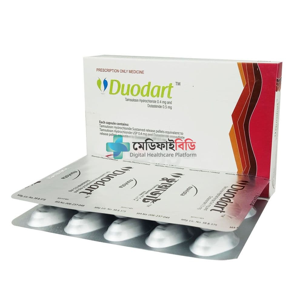 Duodart 400mcg+500mcg