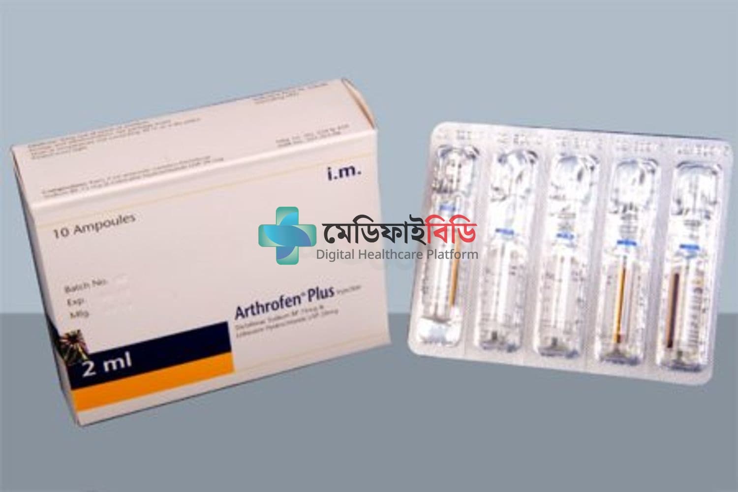 Arthrofen Plus 75mg+20mg/2ml