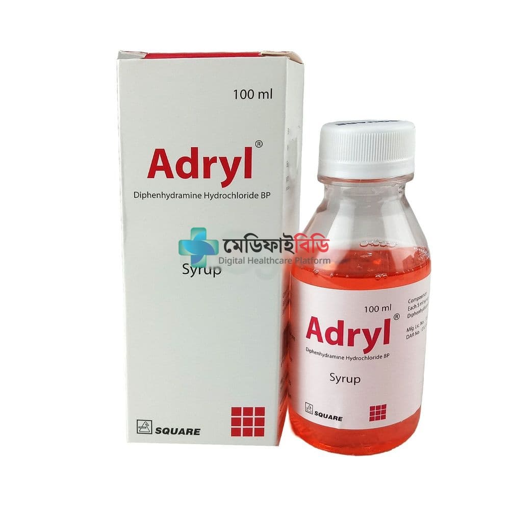 Adryl 100ml Syrup 10mg/5ml