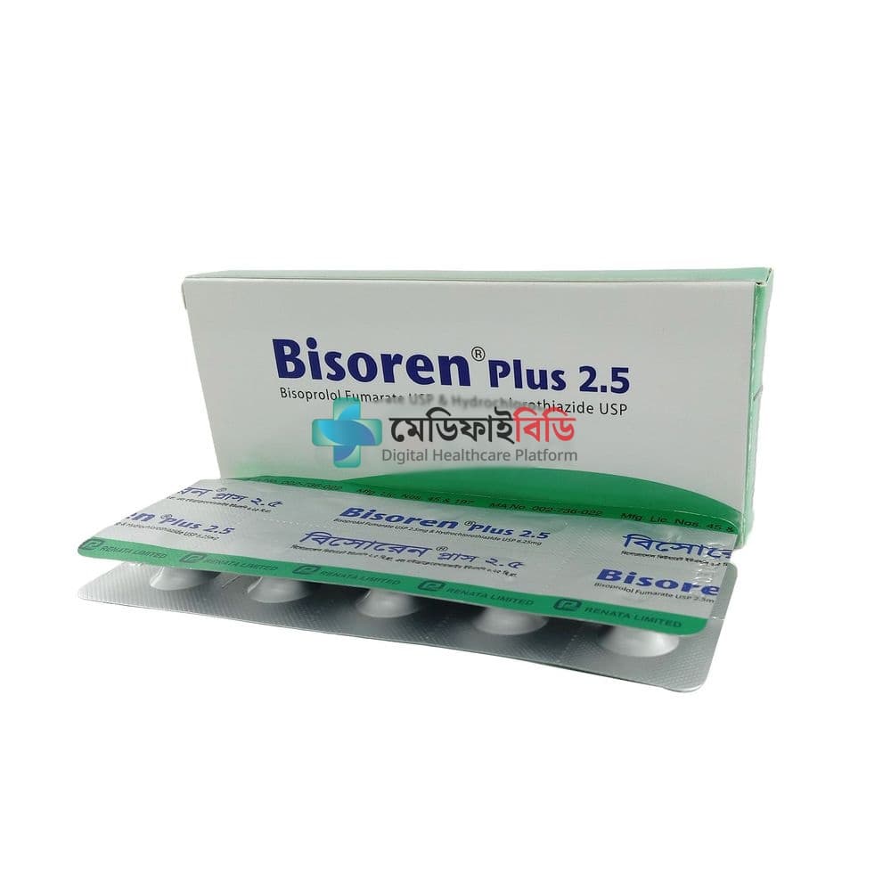 Bisoren Plus 2.5 2.5mg+6.25mg