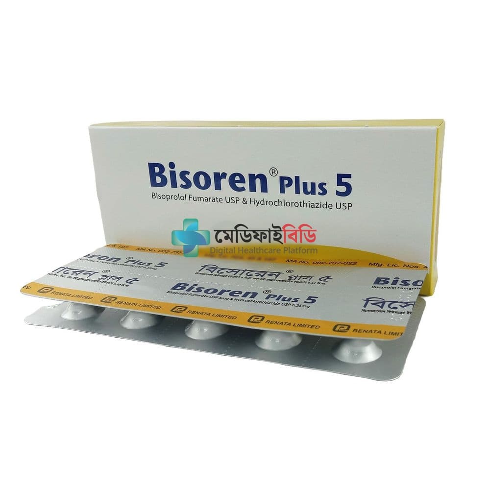 Bisoren Plus 5 5mg+6.25mg