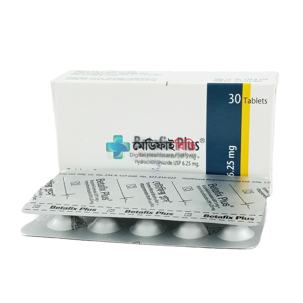 Betafix Plus 5/6.25 5mg+6.25mg