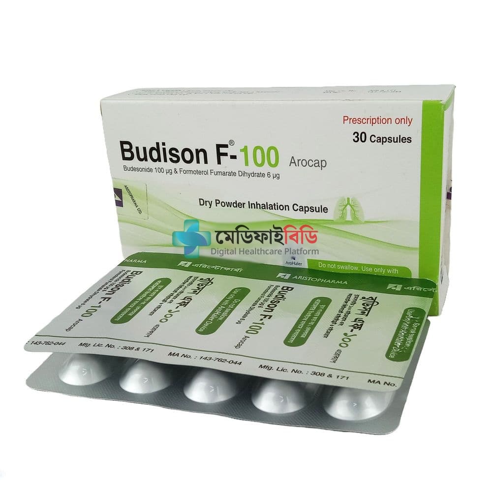 Budison F 100 100mcg+6mcg