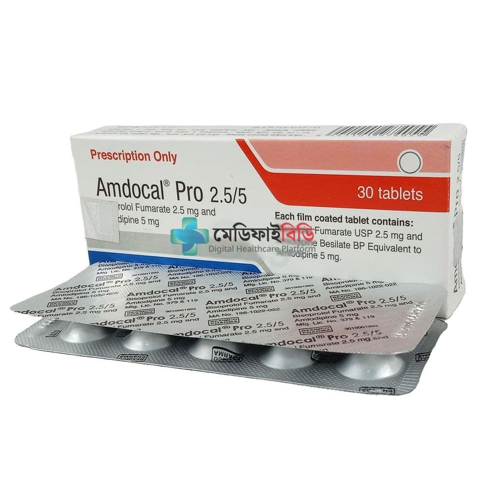 Amdocal Pro 2.5/5 2.5mg+5mg