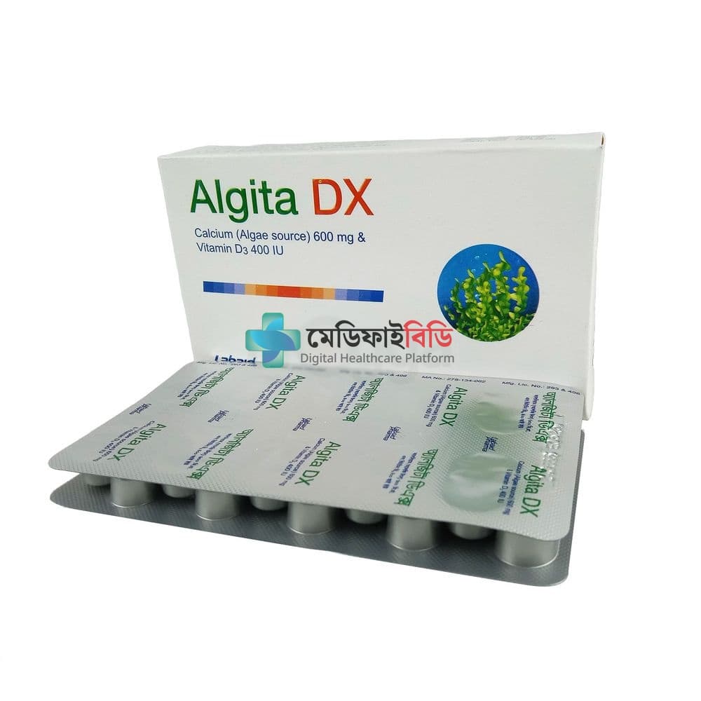 Algita-DX 600mg+400IU